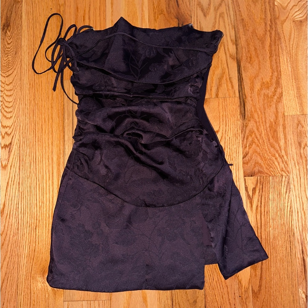House of CB Melia Dress in Nightshade XS